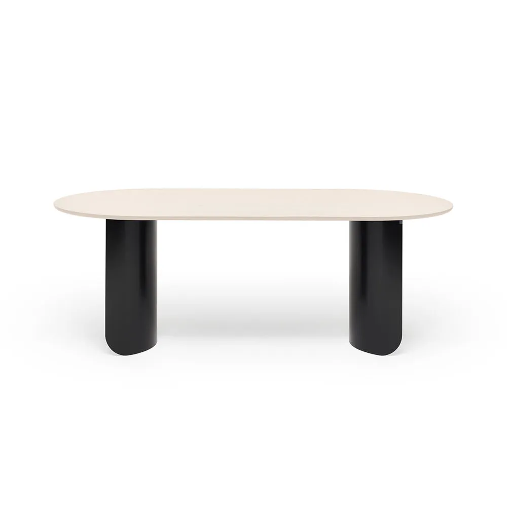 Dining Table - Plateau Oval Black