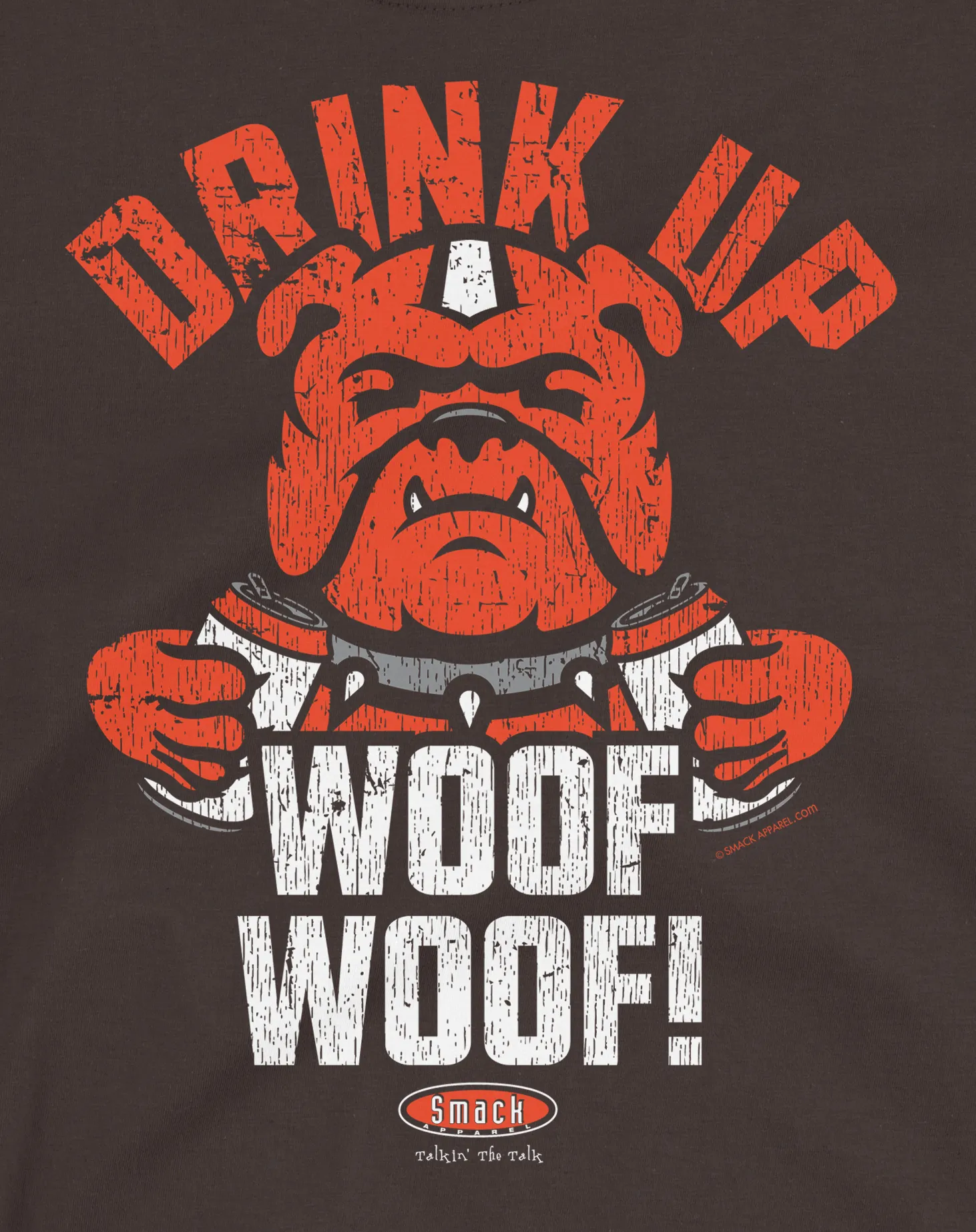 Drink Up Woof Woof! Shirt  | Cleveland Pro Football Apparel