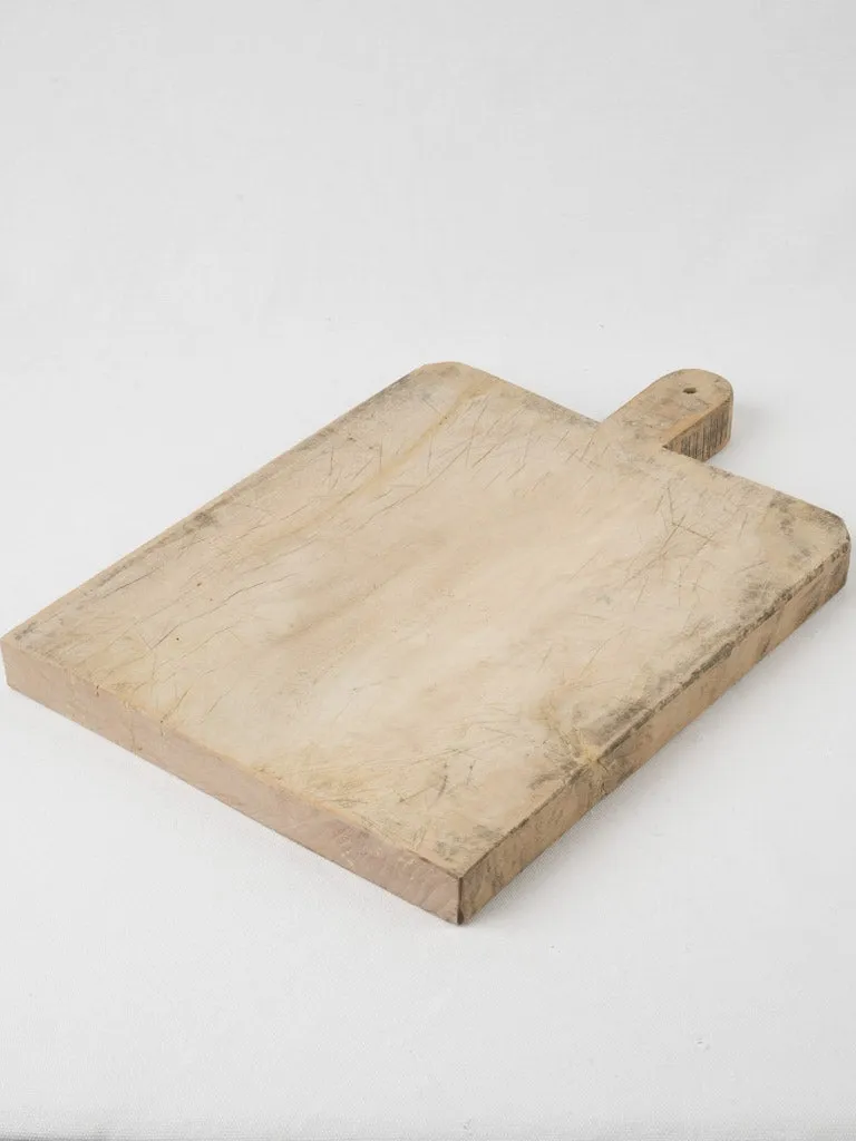 Early 20th-Century French Beechwood Cutting Board 19¾" x  13"