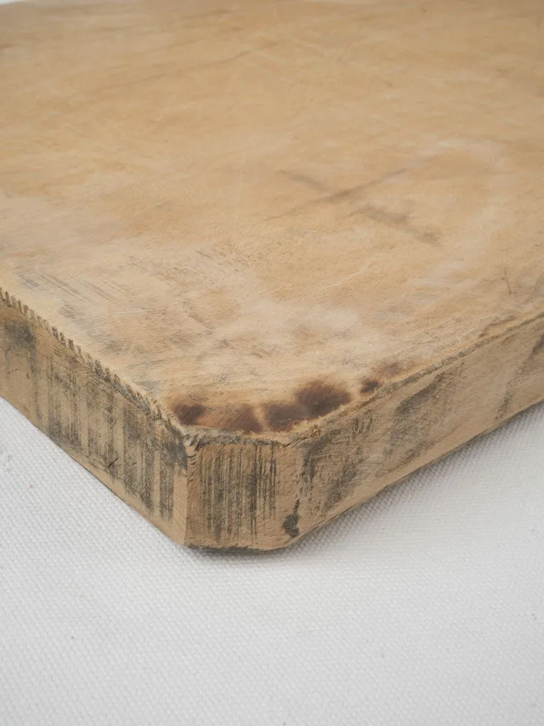 Early 20th-Century French Beechwood Cutting Board 19¾" x  13"