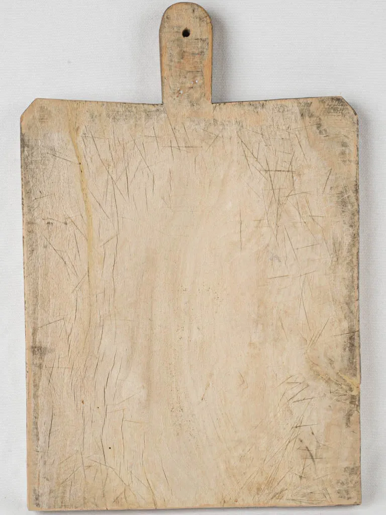 Early 20th-Century French Beechwood Cutting Board 19¾" x  13"