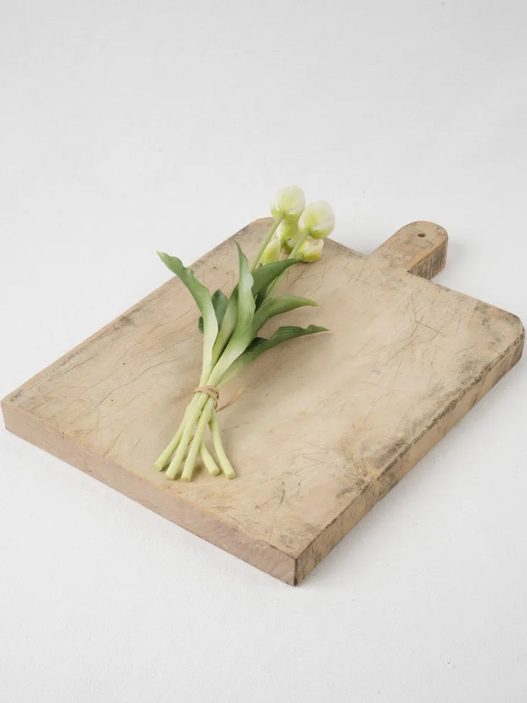 Early 20th-Century French Beechwood Cutting Board 19¾" x  13"