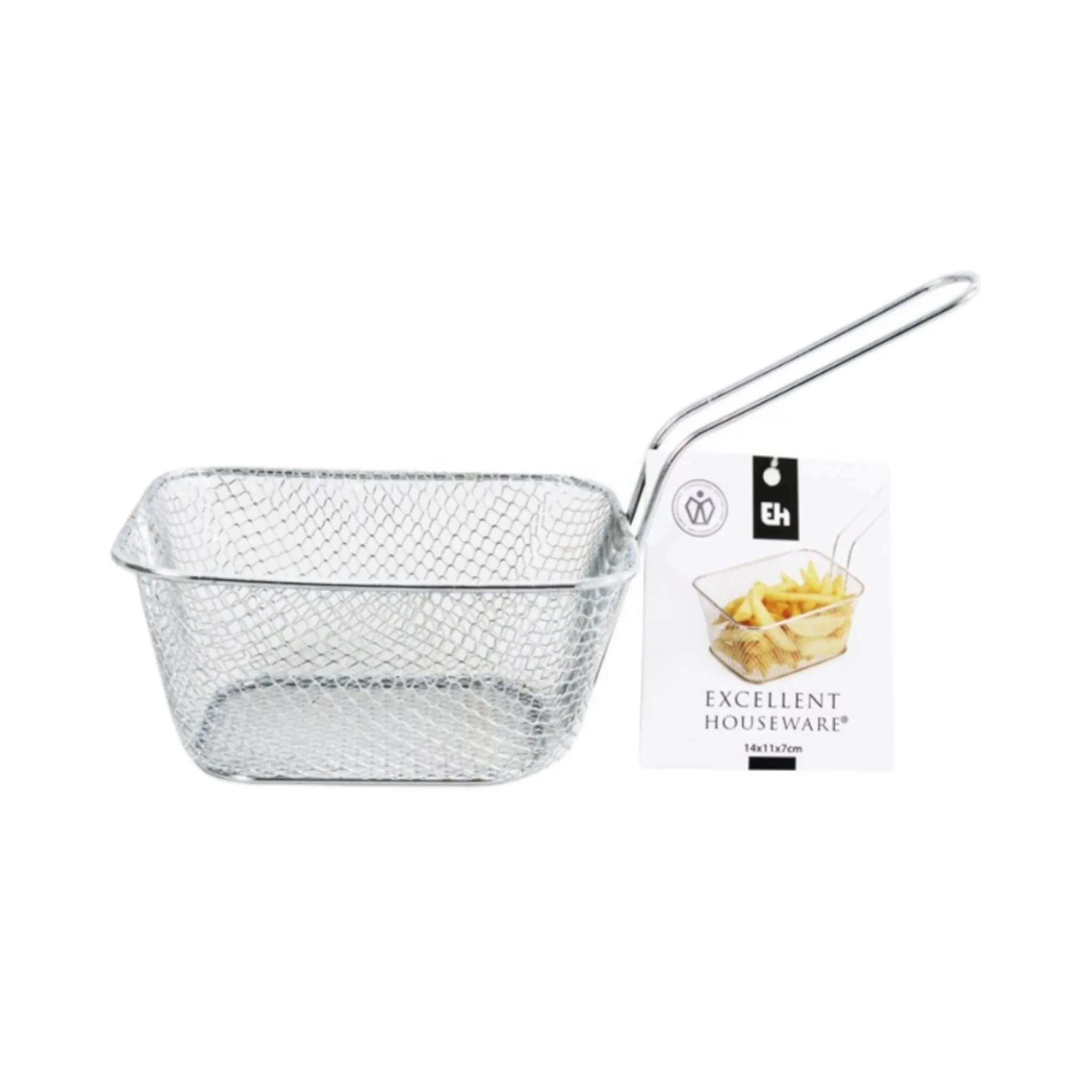 EH French Fry Chip Serving Basket 14x11x7cm 13847