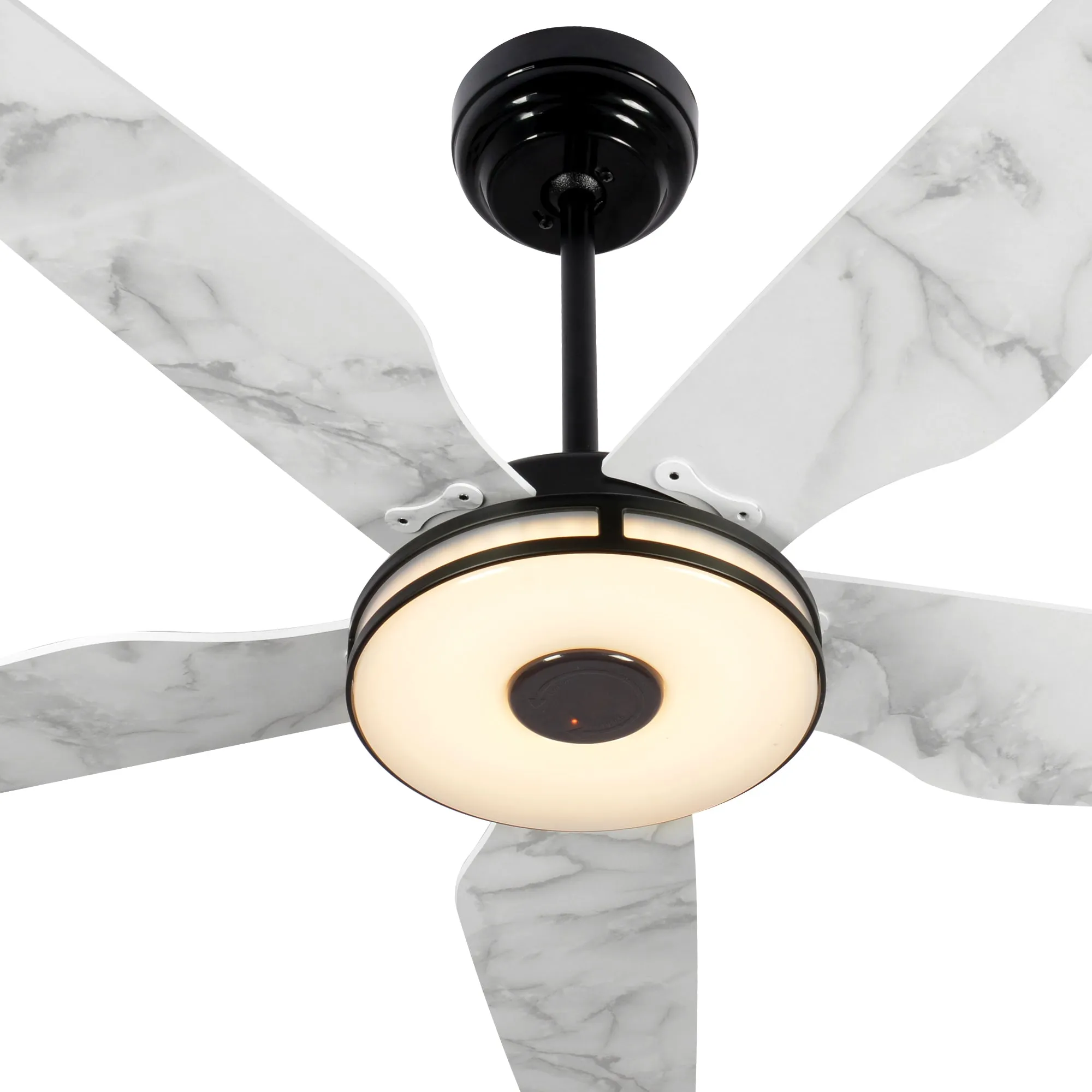 Explorer Smart Fan with LED Light and Remote Outdoor/Indoor 52 inch