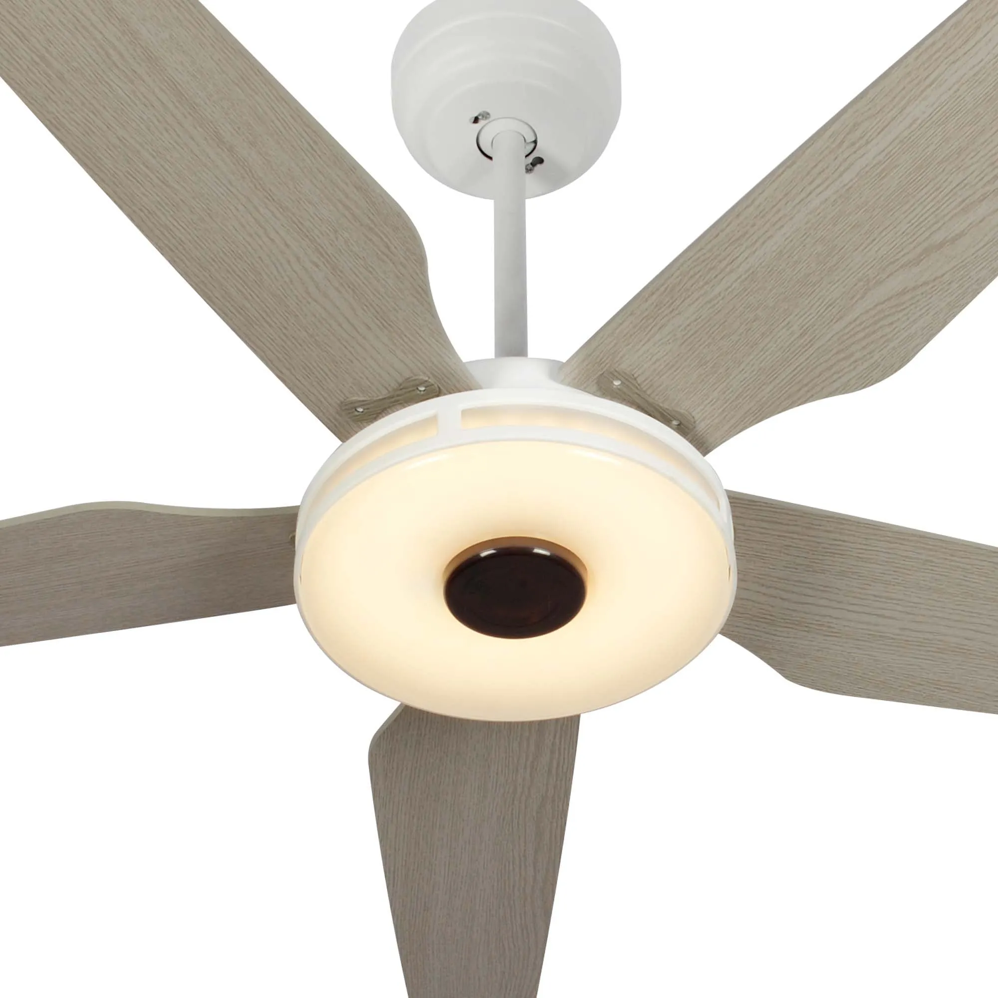 Explorer Smart Fan with LED Light and Remote Outdoor/Indoor 52 inch