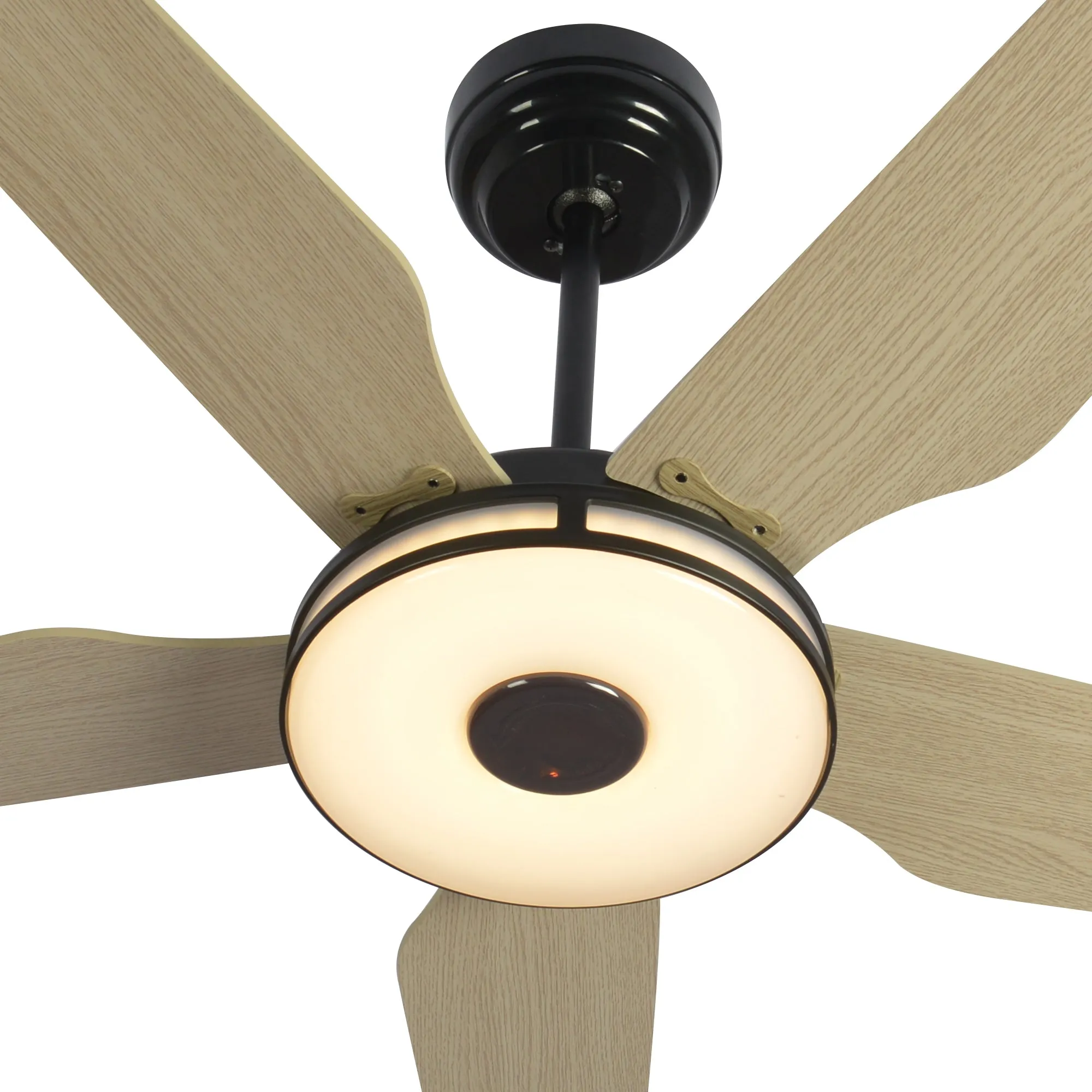 Explorer Smart Fan with LED Light and Remote Outdoor/Indoor 52 inch