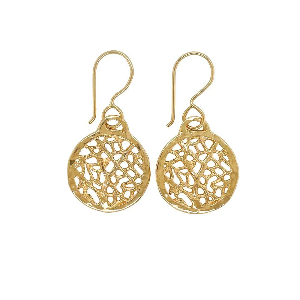 Fan Coral Earrings