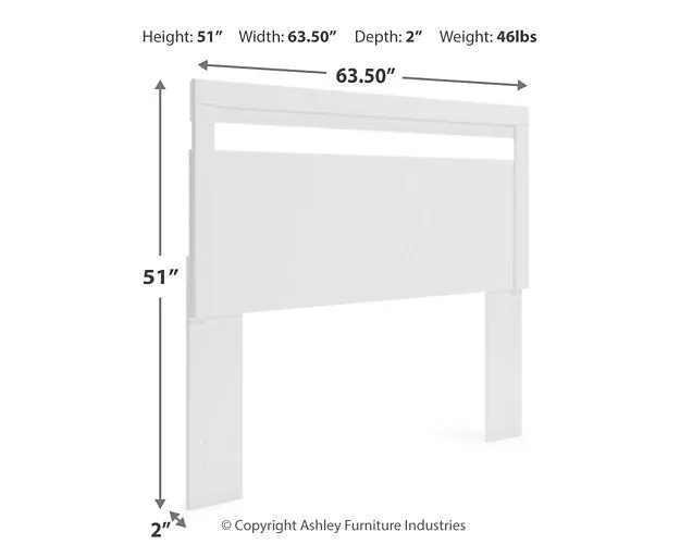 Flannia Panel Bed