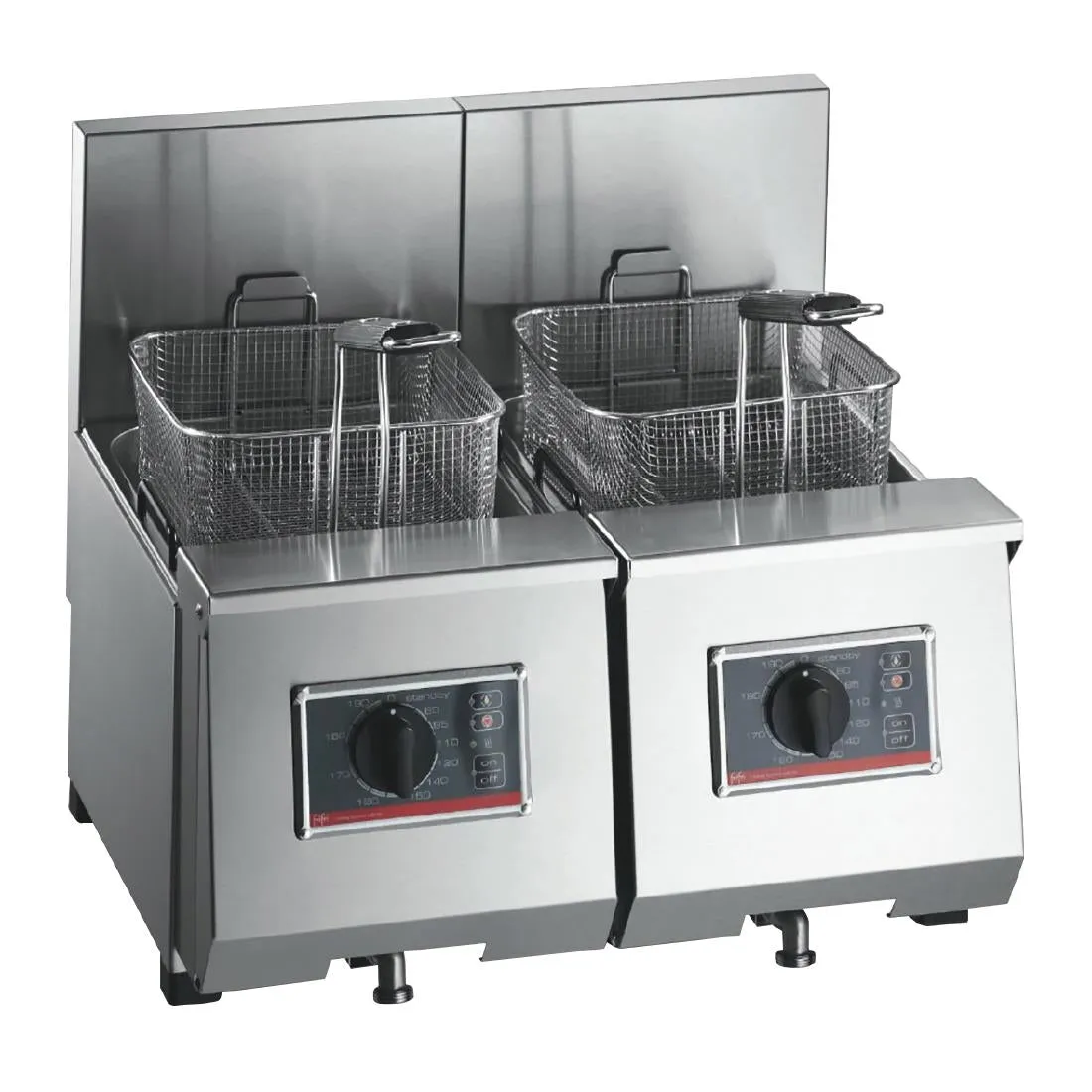 FriFri Profi  6 6 Electric Countertop Fryer Twin Tank Twin Baskets 2x4.6kW Three Phase