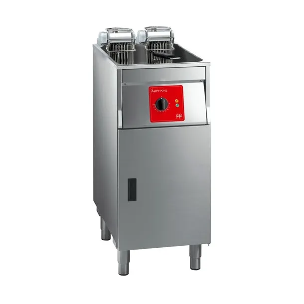 FriFri Super Easy 411 Electric Free-Standing Single Tank Fryer with Filtration 1 Basket 15kW - Three Phase - HS055-3PH