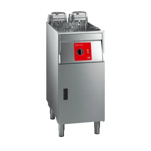 FriFri Super Easy 412 Electric Free-Standing Single Tank Fryer without Filtration 2 Baskets 22kW - Three Phase - HS061-3PH