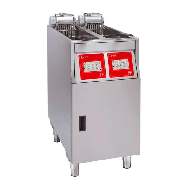 FriFri Touch 422 Electric Free-Standing Twin Tank Fryer 2 Baskets 2x 7.5kW - Three Phase - HS011-3PH