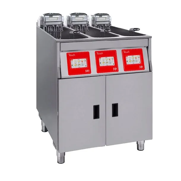 FriFri Touch 633 Electric Free-standing Fryer Triple Tank Triple Basket 22.5kW Three Phase - HS019-3PH