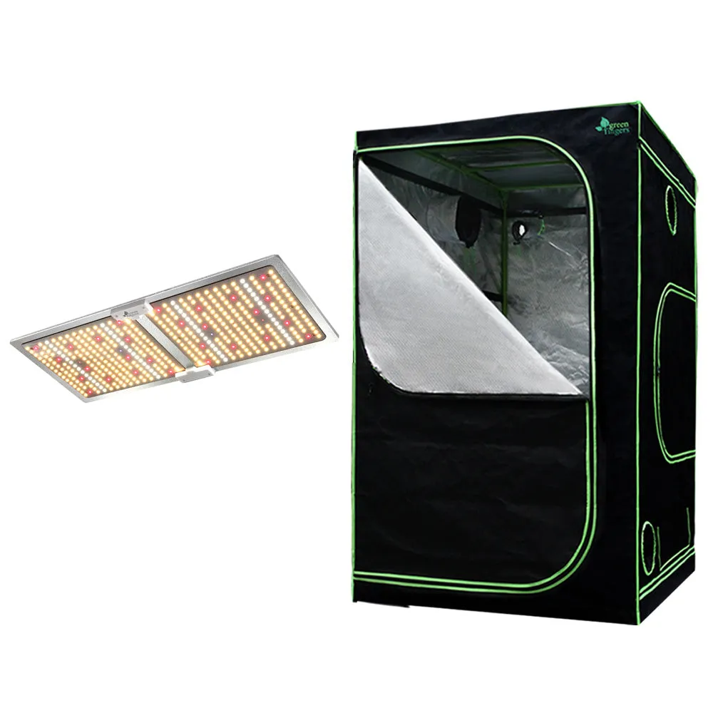 Full Spectrum Grow Tent Kit, 2200W LED, Steel Frame - Greenfingers