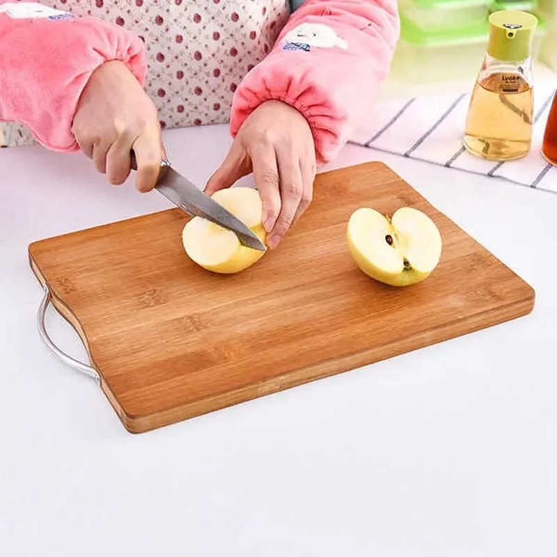 Funki Buys | Cutting Boards | Wooden Kitchen Cutting Board with Handle