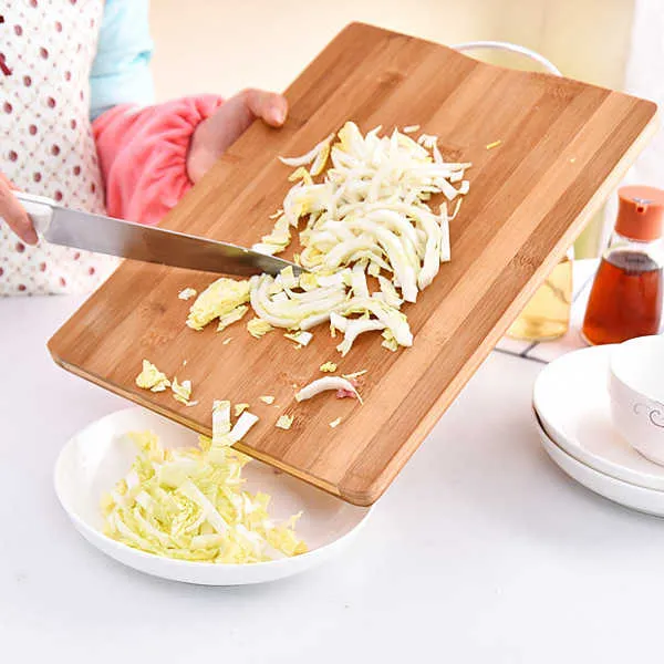 Funki Buys | Cutting Boards | Wooden Kitchen Cutting Board with Handle