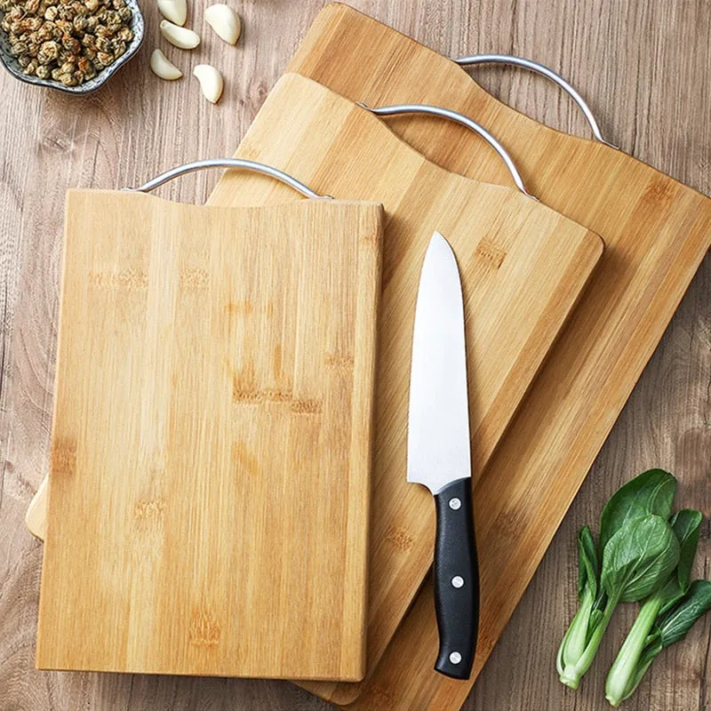 Funki Buys | Cutting Boards | Wooden Kitchen Cutting Board with Handle