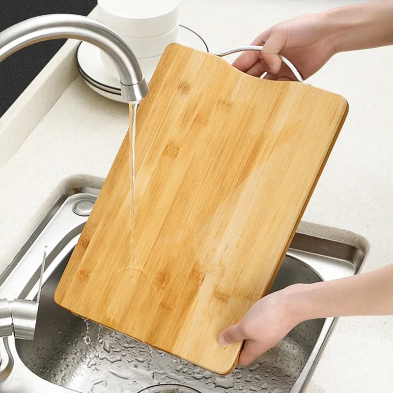 Funki Buys | Cutting Boards | Wooden Kitchen Cutting Board with Handle