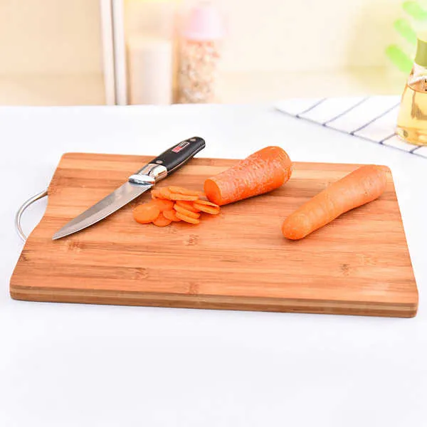 Funki Buys | Cutting Boards | Wooden Kitchen Cutting Board with Handle