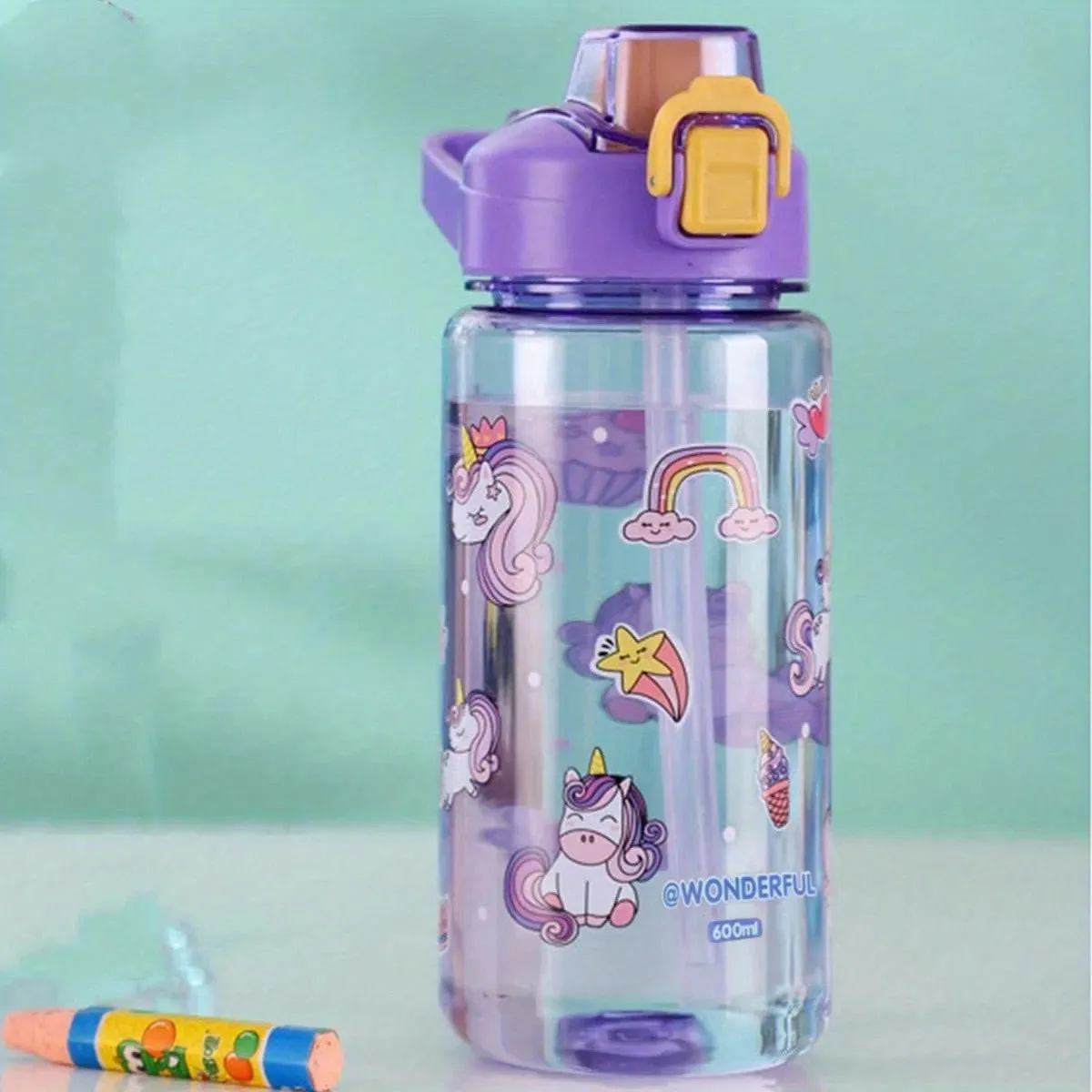 Funny  Cartoon  Theme Water Bottle