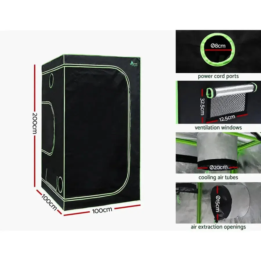 Green Fingers Grow Tent 4500W LED Grow Light Hydroponics Kits Hydroponic System