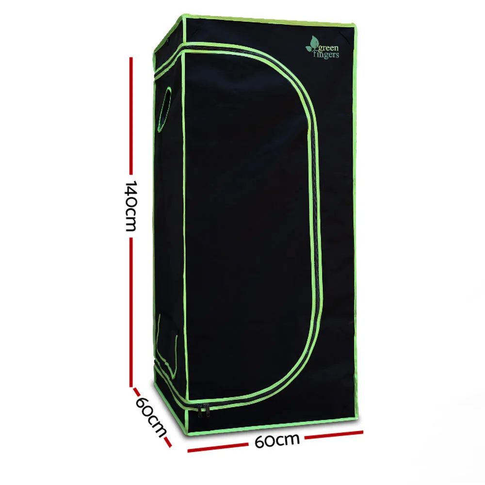 Grow Tent Light Kit 60x60x140CM 600W LED 4" Vent Fan