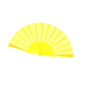 Hand Fan Yellow