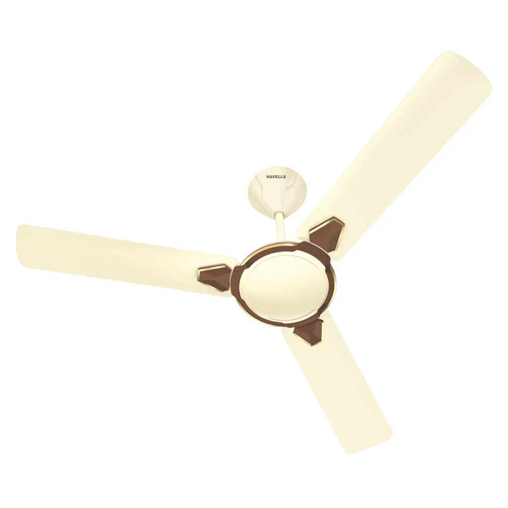 Havells Equs Decorative Ceiling Fan 1200mm Ivory Bronze