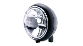 HIGHSIDER 223-230 LED Headlight 7 inch "YUMA 2 TYPE 3 in. Bottom Mount - Black