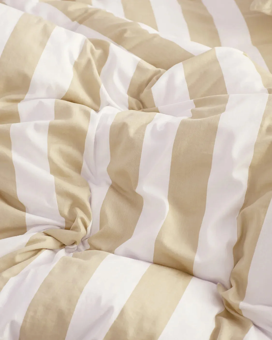 Hommey European Pillowcase Set - Biscotti Stripes