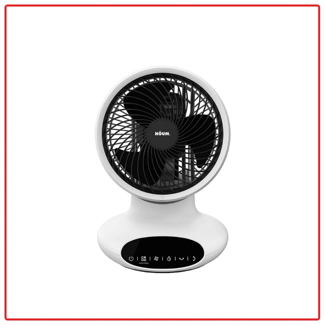 Houm C6 6 Inch 5 Speed Settings with Remote Control Air Circulator Table Fan