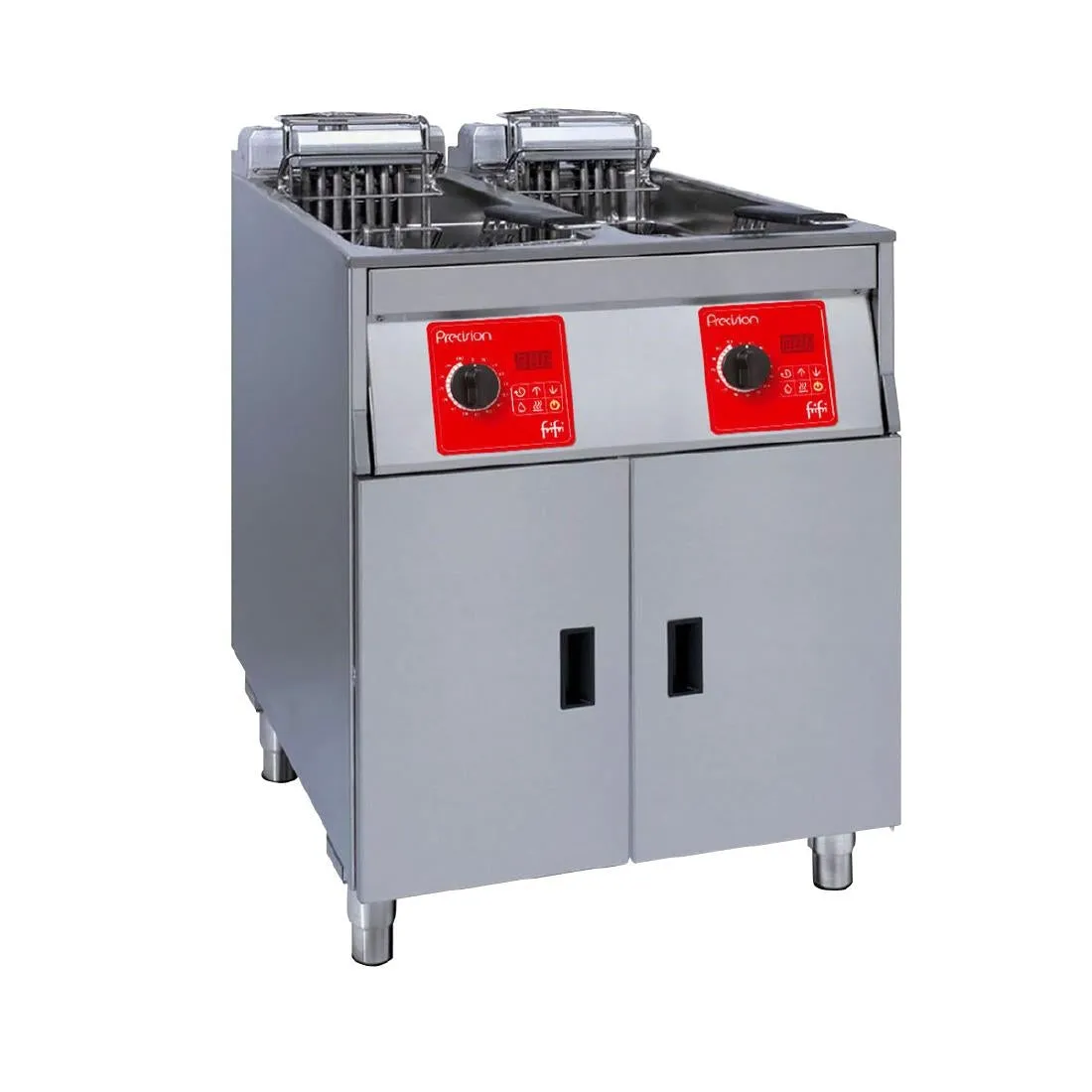 HS039-3PH FriFri Precision 622 Electric Free-standing Fryer Twin Tank Twin Baskets 2x11.4kW Three Phase PL622L32G0