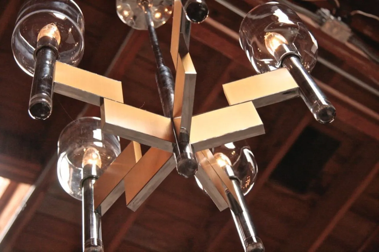 Italian Sciolari Chandelier