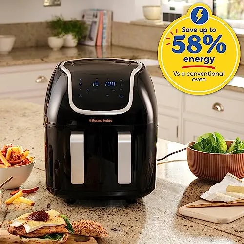 kitchelat 27290 Snappi 8.5L/2x 4.25L Dual Basket Air Fryer