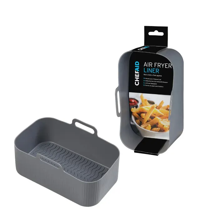 KITCHEN AID<BR>
Silicone Rectangle Air Fryer Tray<BR>