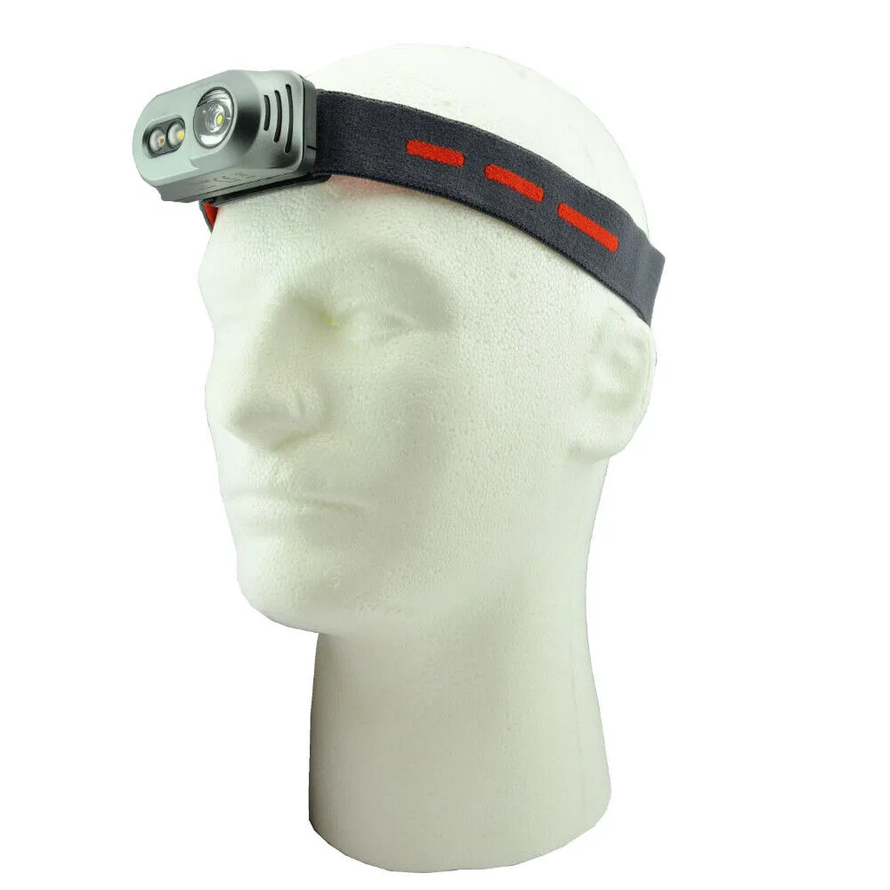 Klarus H1A Headlamp Aluminum 550 LM XP-L V6 LED Rechargeable Battery Included