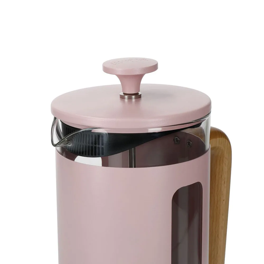 La Cafetiere Pisa 8-Cup 1L Stainless Steel/Glass Coffee French Press (Pink)