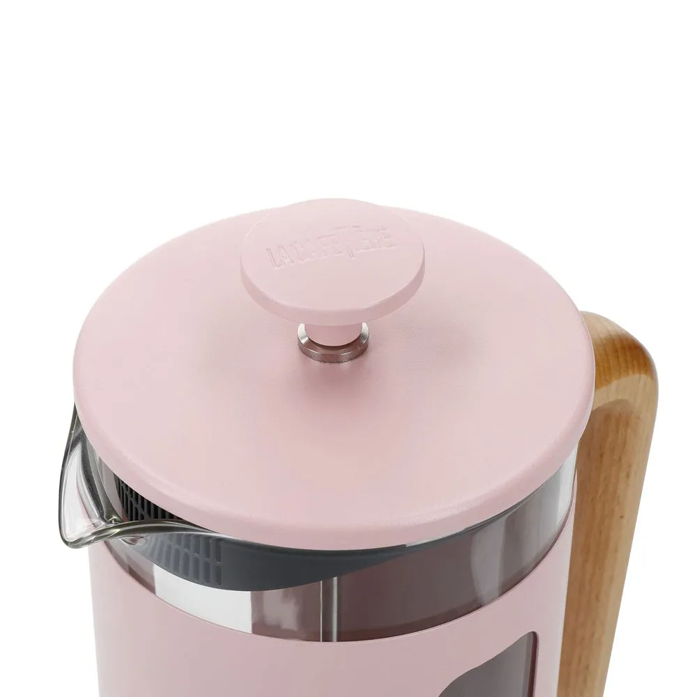 La Cafetiere Pisa 8-Cup 1L Stainless Steel/Glass Coffee French Press (Pink)