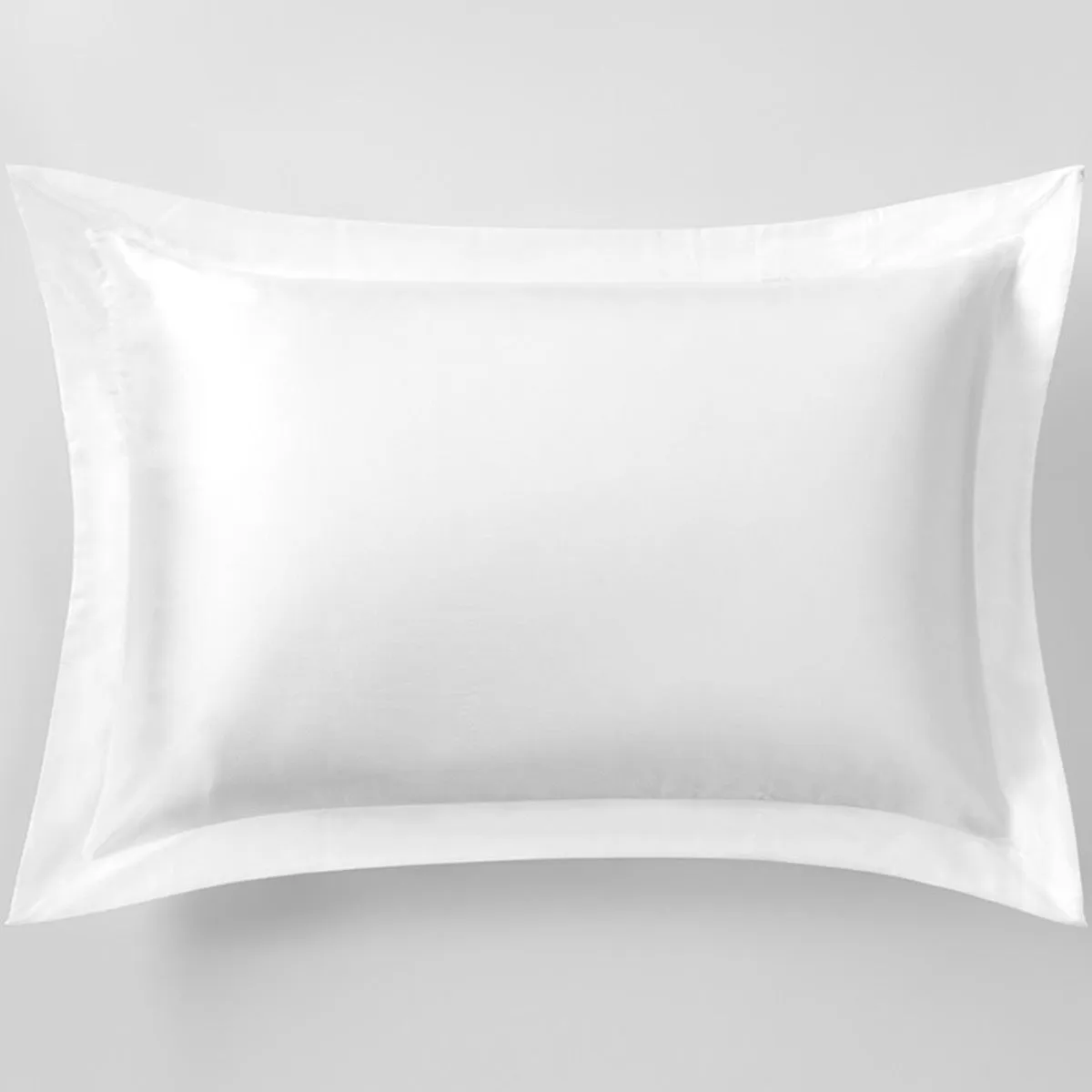 Lanham SNOW TAILORED Silk Pillowcase by Sheridan