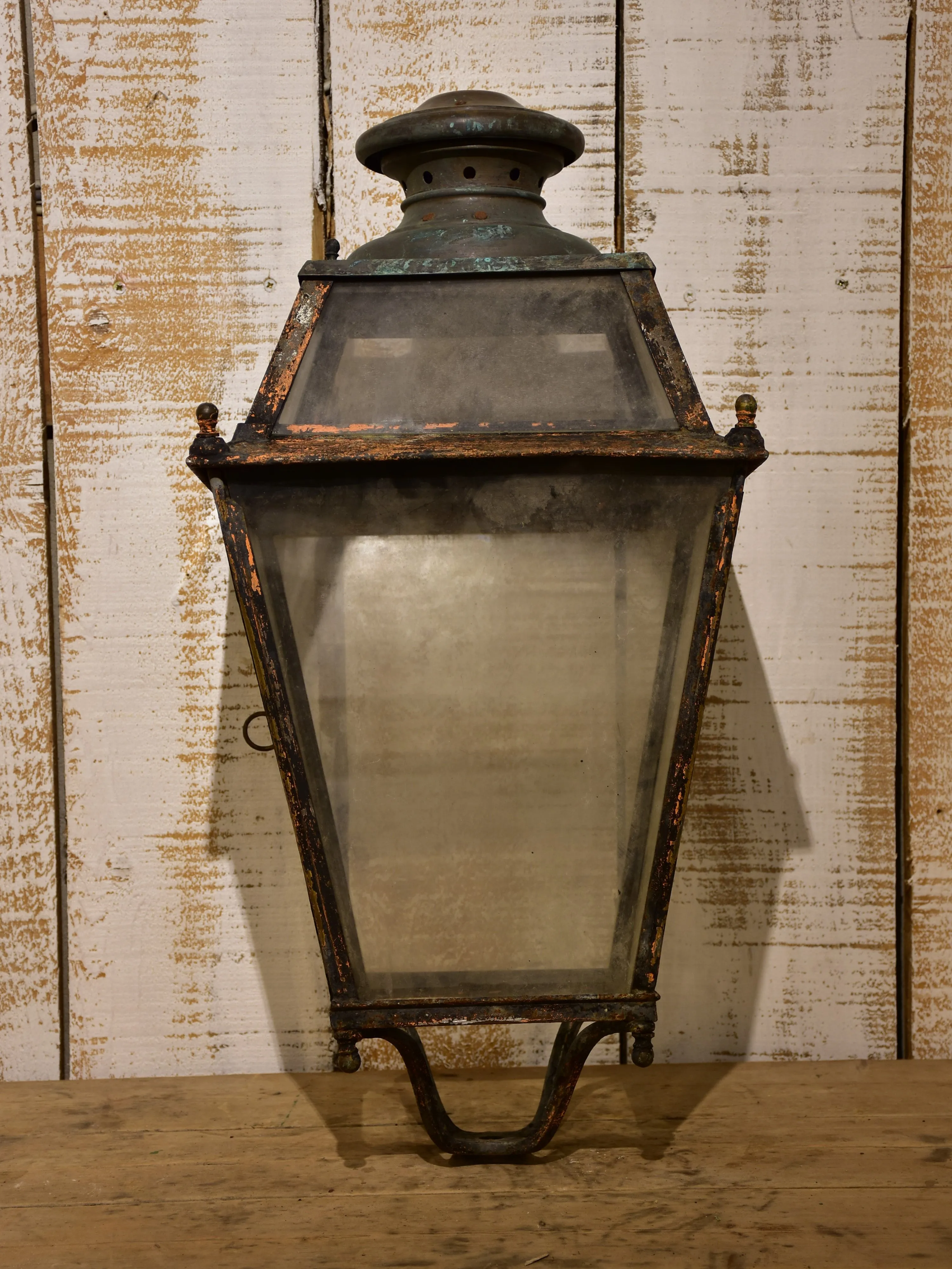 Large antique French lantern