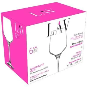 Lav Venue Red Wine Glass 12 oz x6