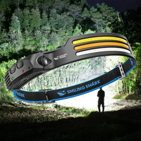 Led usb rechargeable headlamp - light &amp; comfortable