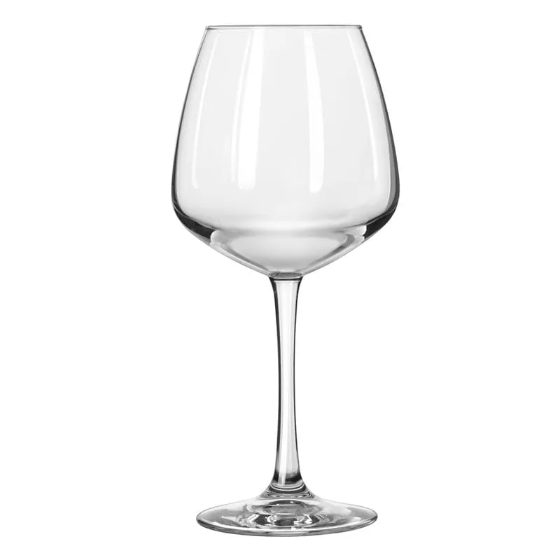 Libbey Vina Diamond Balloon Wine Glasses, 18.25 ounce, Set of 12