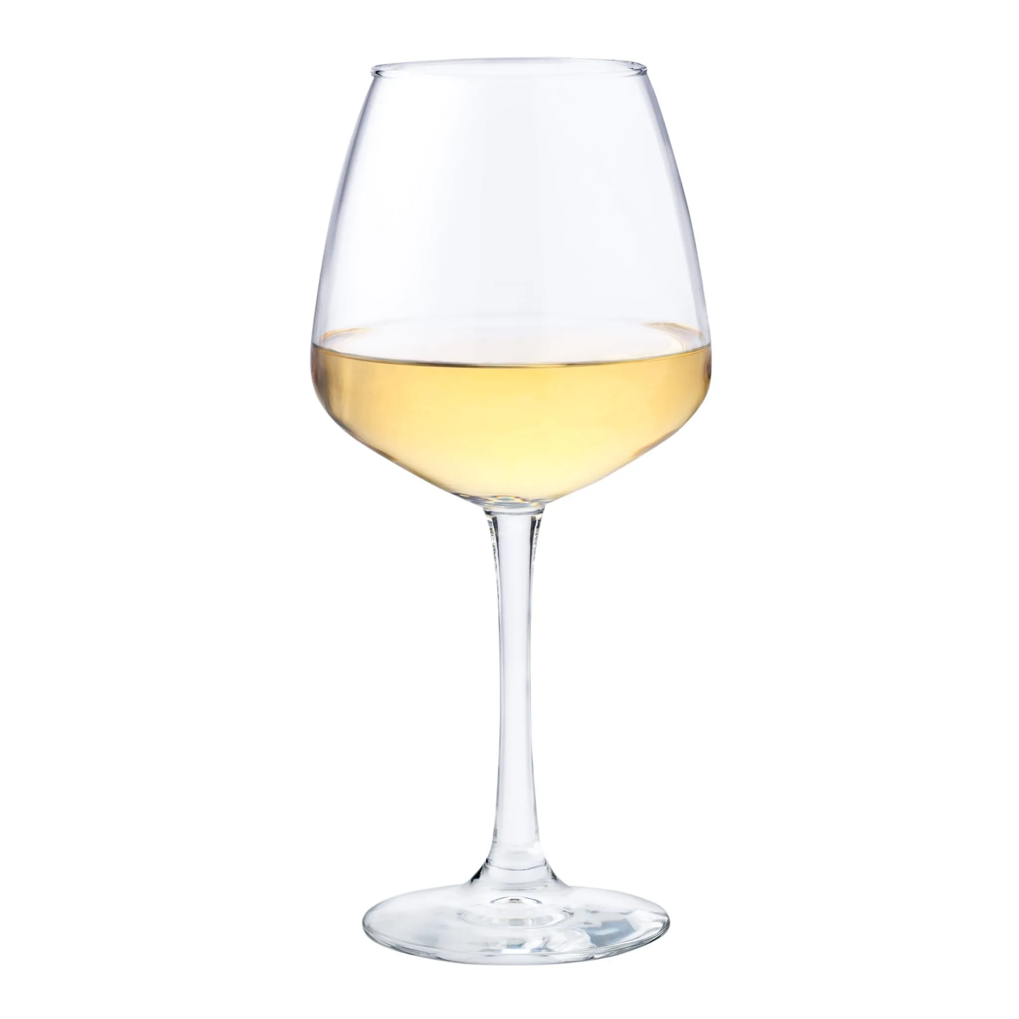 Libbey Vina Diamond Balloon Wine Glasses, 18.25 ounce, Set of 12