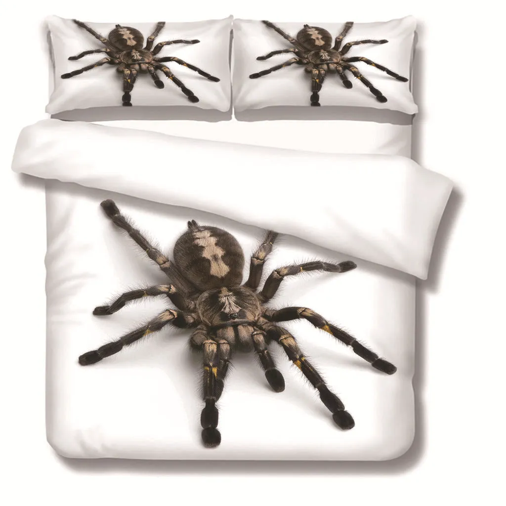 Little Spider Cross Duvet Cover Three Piece Set