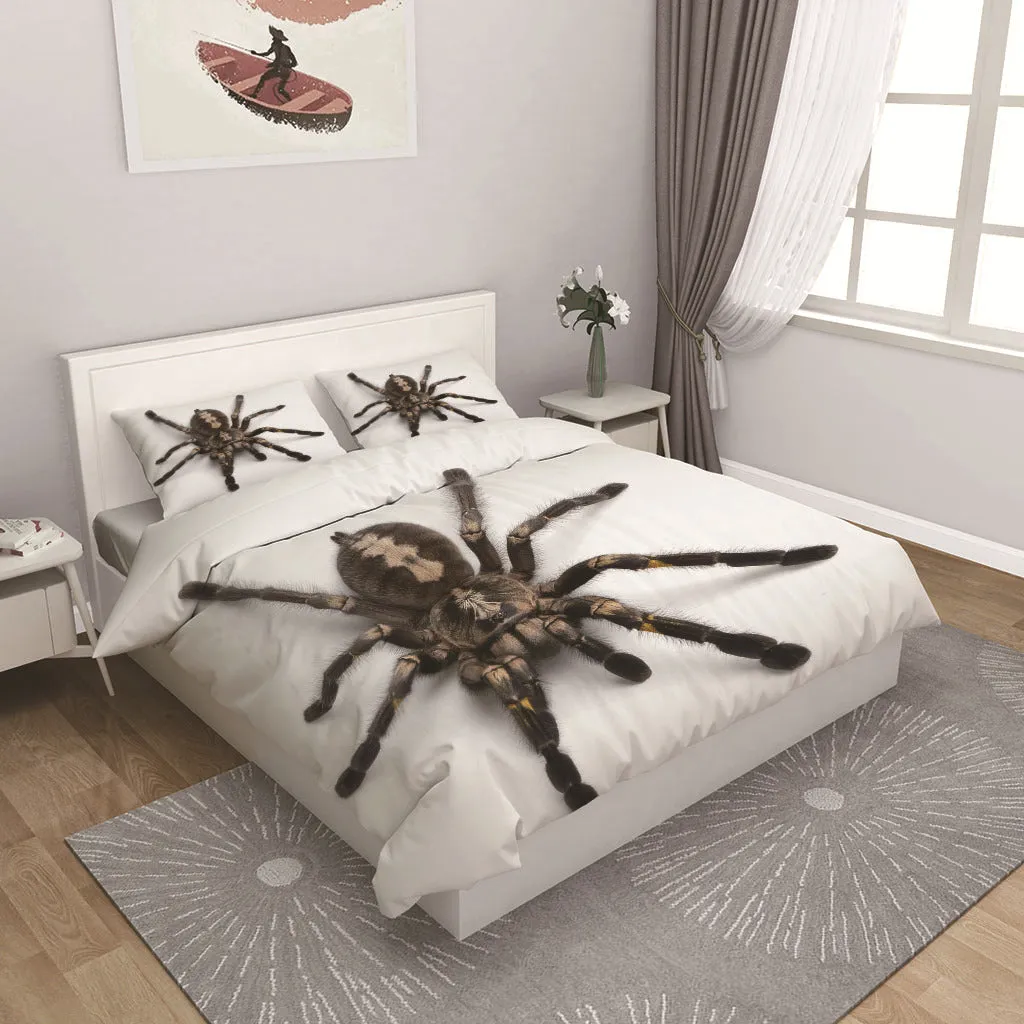 Little Spider Cross Duvet Cover Three Piece Set