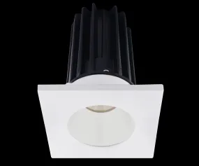 Lotus LED-2-S15W-5CCT-2RRWH-2STWH 2 Inch Square Recessed LED 15 Watt Designer Series - 5CCT Selectable - 1000 Lumen - White Reflector - White Trim