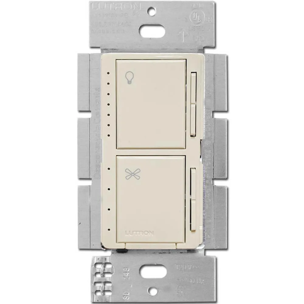 Lutron Maestro Fan Control and Light Dimmer, Single Pole