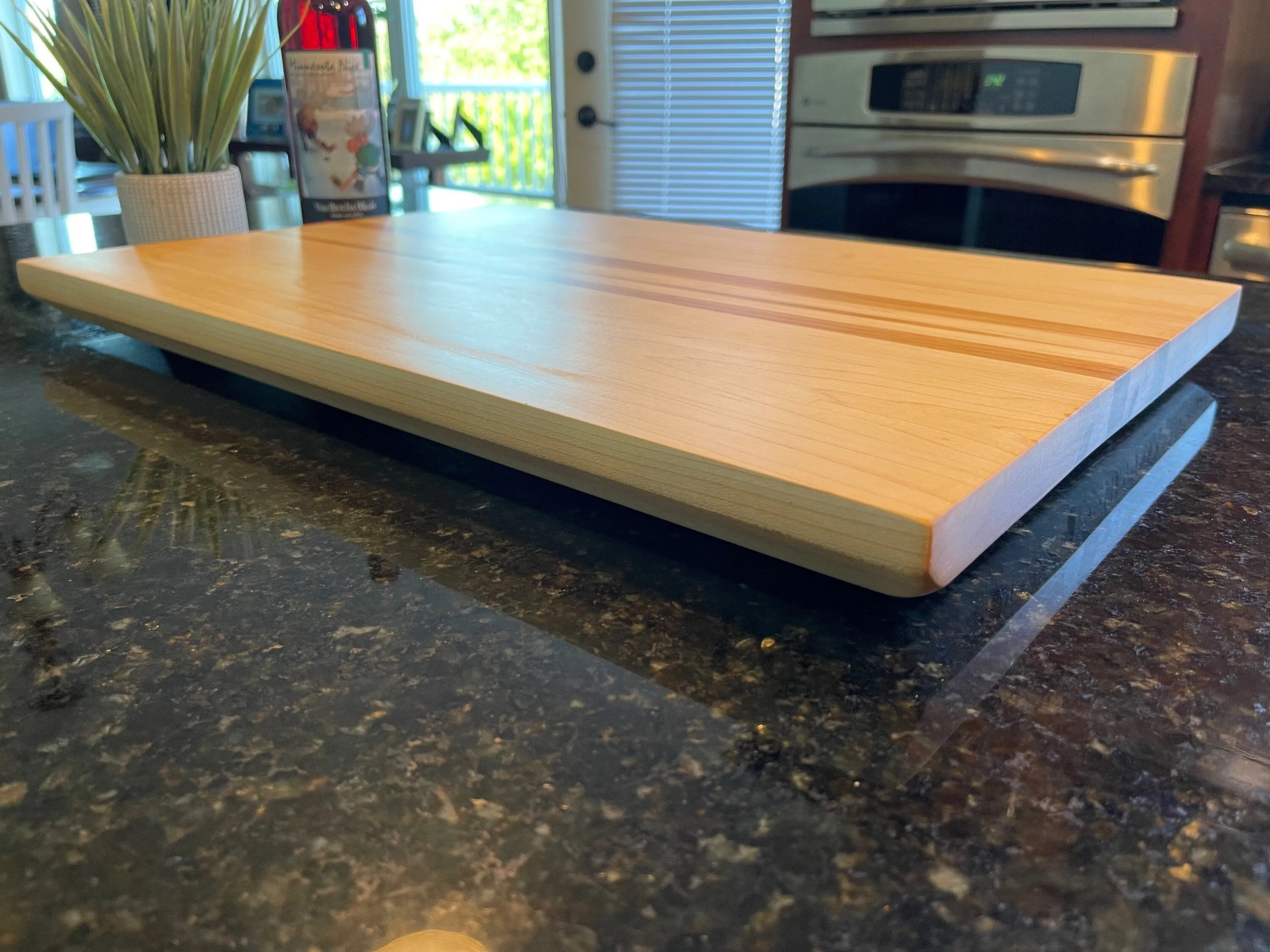 Maple Handcrafted Cutting Board, Butcher Block, Serving Tray, Charcuterie Board, Thick Cutting Board