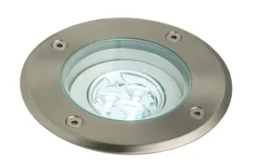 Maxi Adjustable IP65 3 Watt Daylight Recessed Ground Light